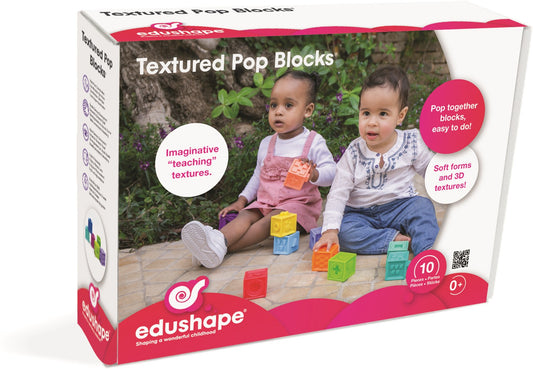 Textured pop blocks - Edushape