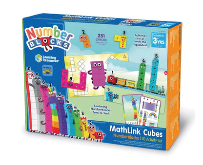 MathLink® Cubes Numberblocks 1-10 Activiteiten Set - Learning Resources