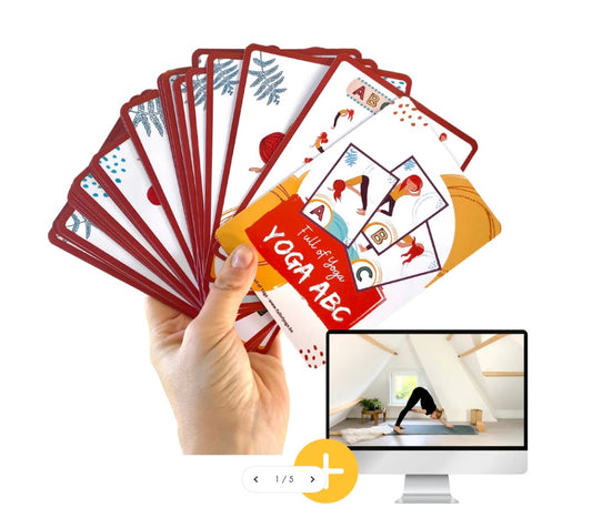 ABC yoga kaarten - Full of yoga