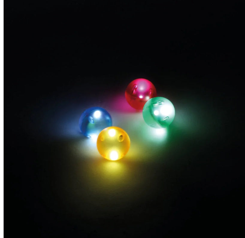 CleverClixx Balls Pack Dazzling lights 4 stuks