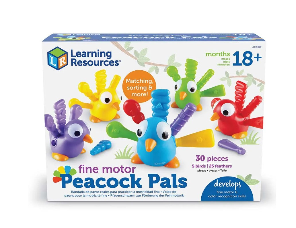 Fine Motor Peacock Pals - Learning Resources