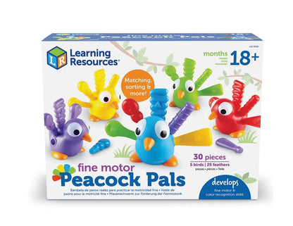Fine Motor Peacock Pals - Learning Resources