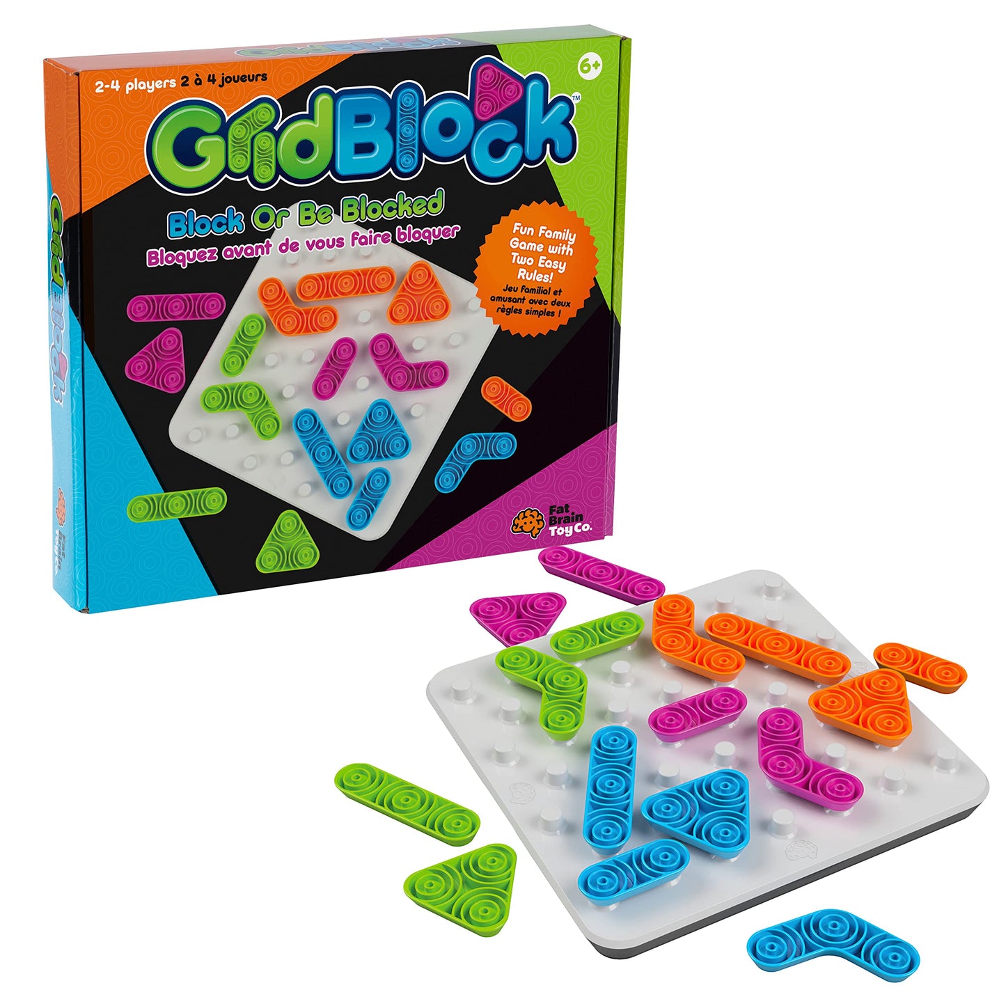 Gridblock Game - Fat brain toys