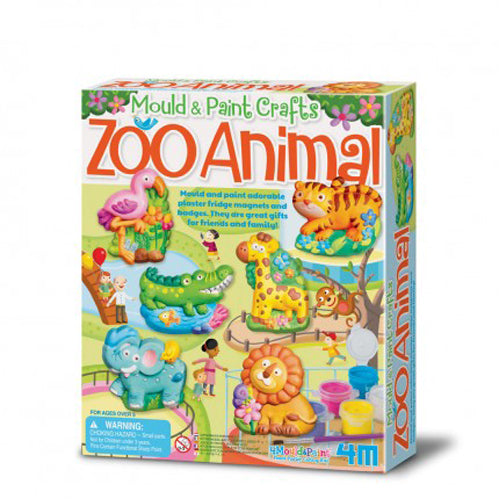 Mould and paint - zoo animals