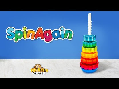 Spinagain stapeltoren - Fat brain toys