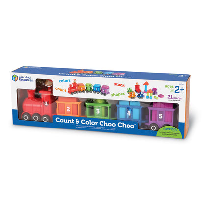 Colour and shape choo choo train
